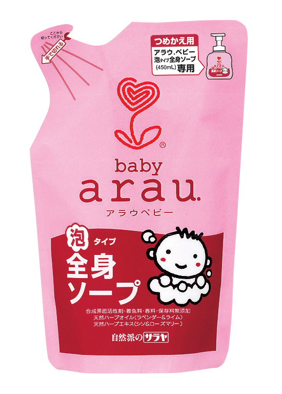Arau Baby Foaming Full Body Soap Refill 400ml - гель для купания малышей 400мл. (картридж)., 4973512257162
Arau Baby Foaming Full Body Soap Refill 400ml - гель для купания малышей 400мл. (картридж)., 4973512257162