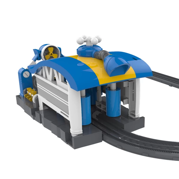 фото Игровой набор мойка кея роботы-поезда robot trains
