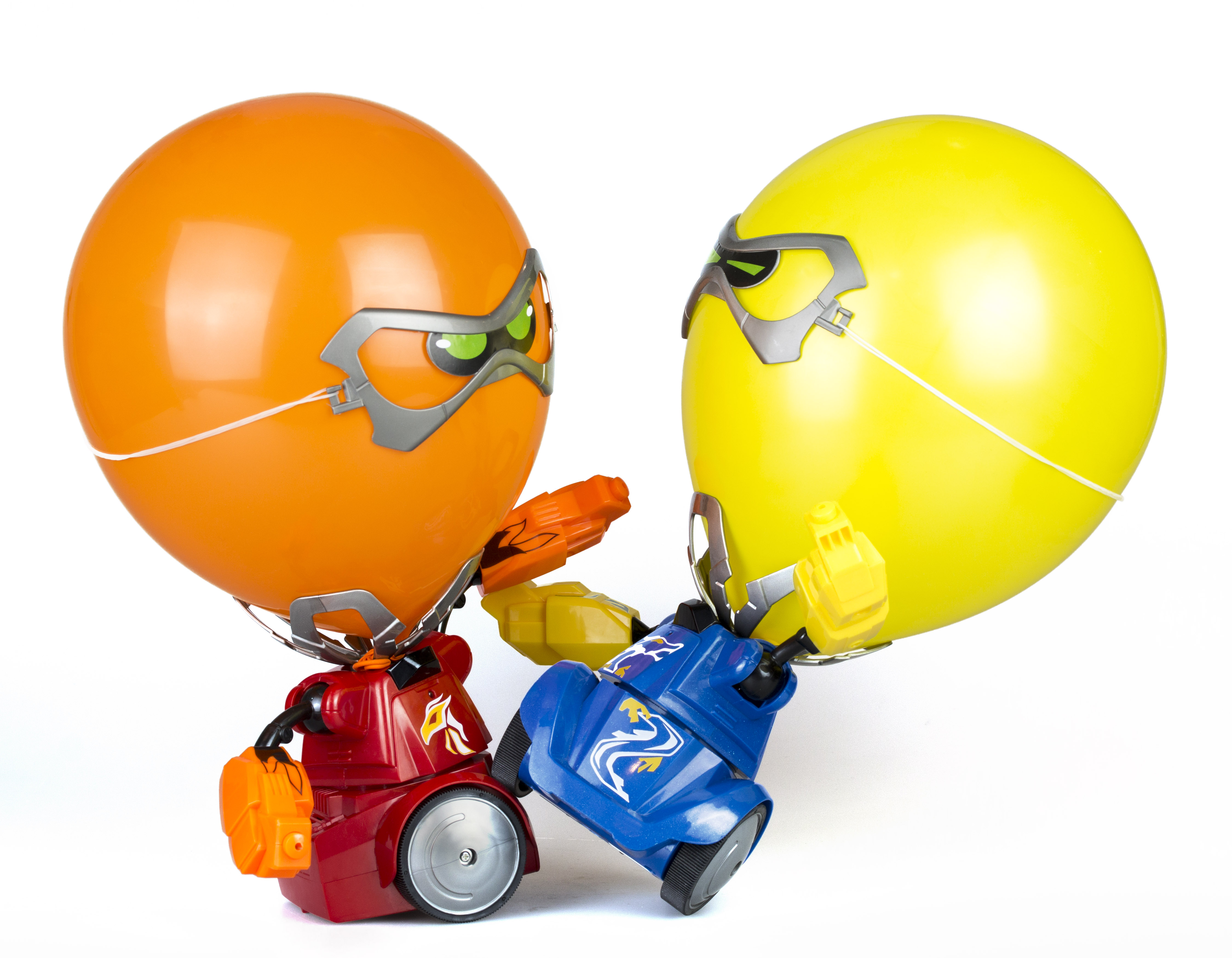 фото Боевые роботы робокомбат шарики (красный,синий) ycoo