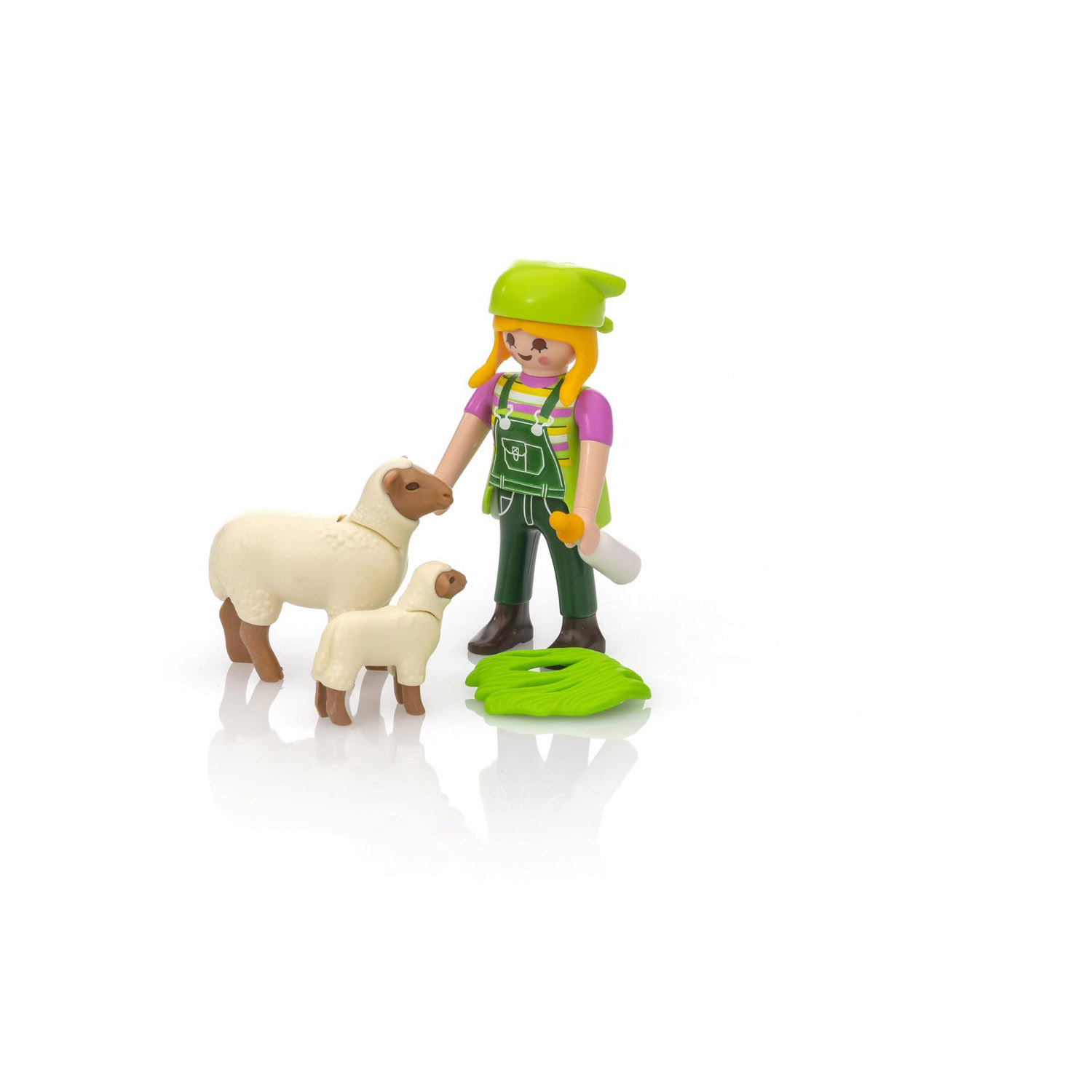 фото Конструктор playmobil экстра-набор: фермер с овцами