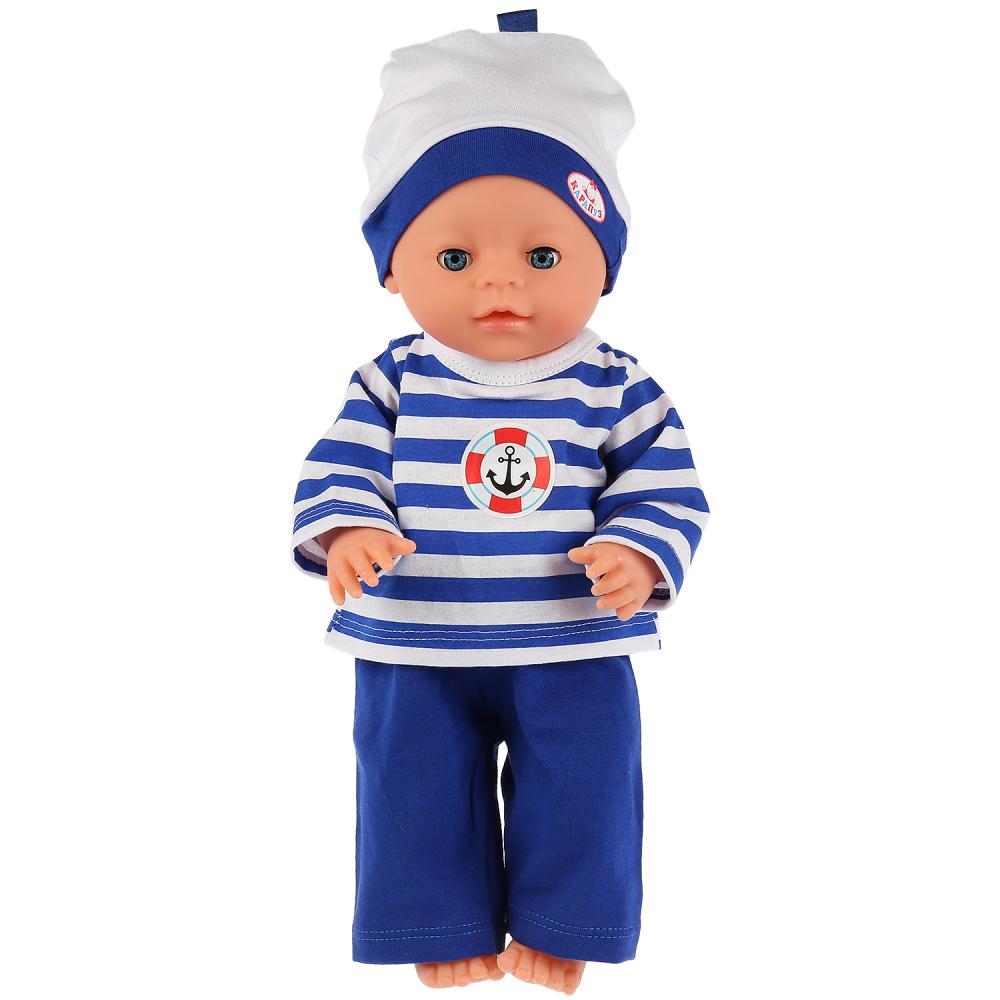 фото Одежда для кукол 40-42 см, костюм с шапкой &quot;моряк&quot; карапуз симбат