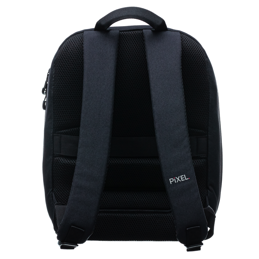 фото Pixel bag рюкзак с led-дисплеем pixel one - black moon (чёрный)