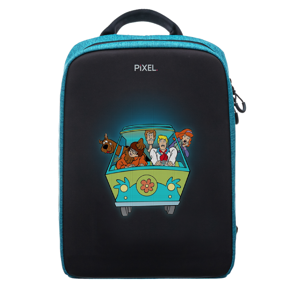 фото Pixel bag рюкзак с led-дисплеем pixel plus - indigo (синий)