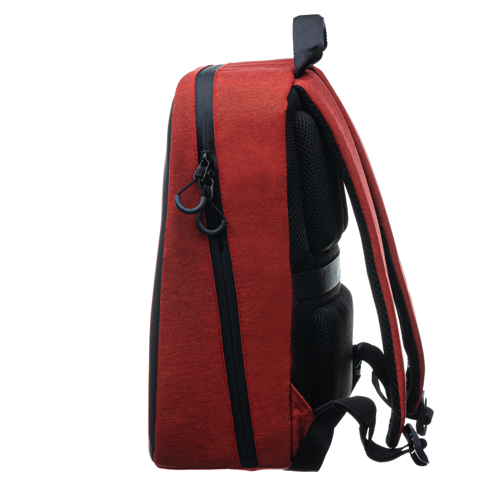 фото Pixel bag рюкзак с led-дисплеем pixel plus - red line (бордовый)