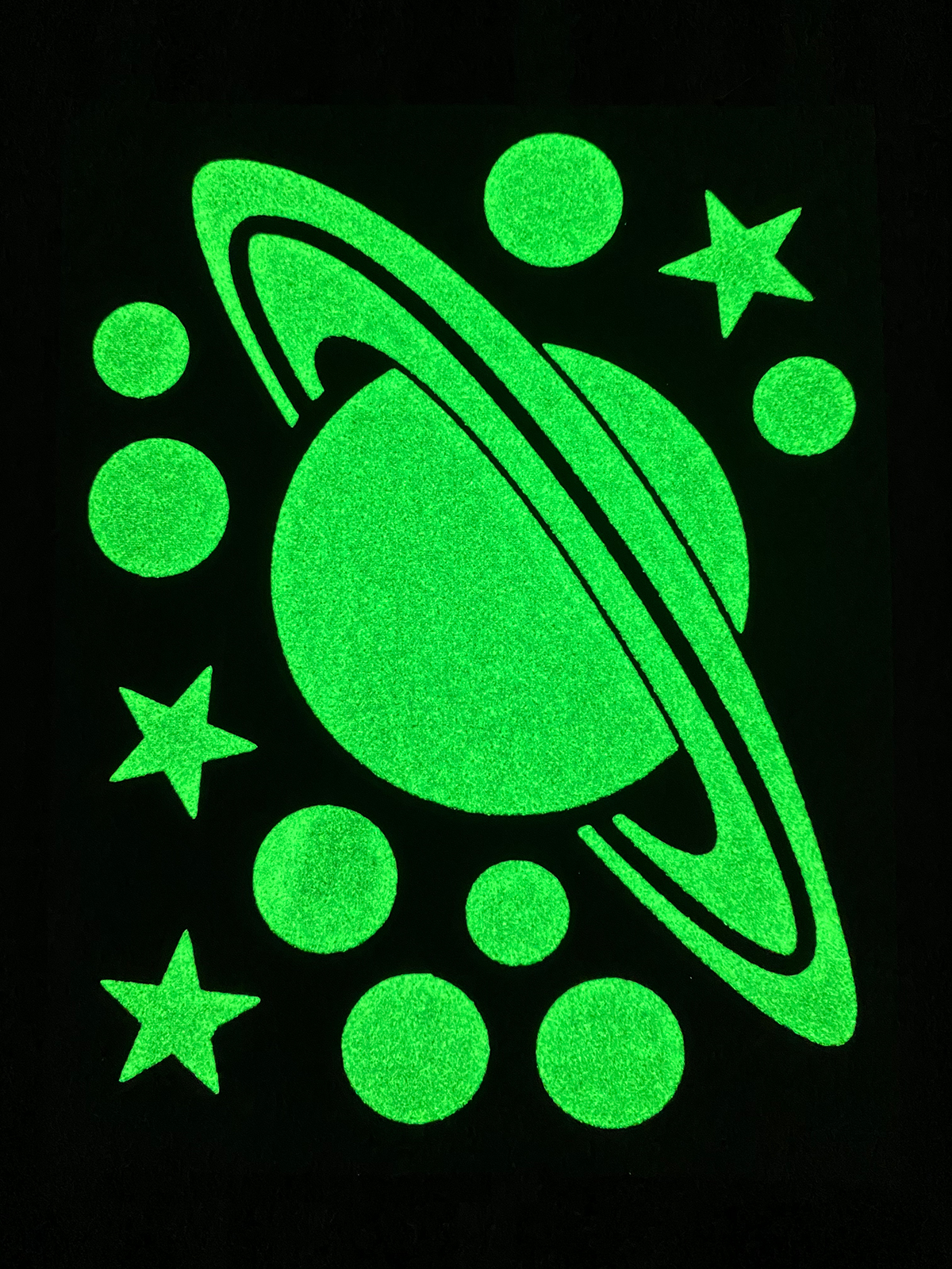 фото Набор звездное небо рисуй светом сатурн