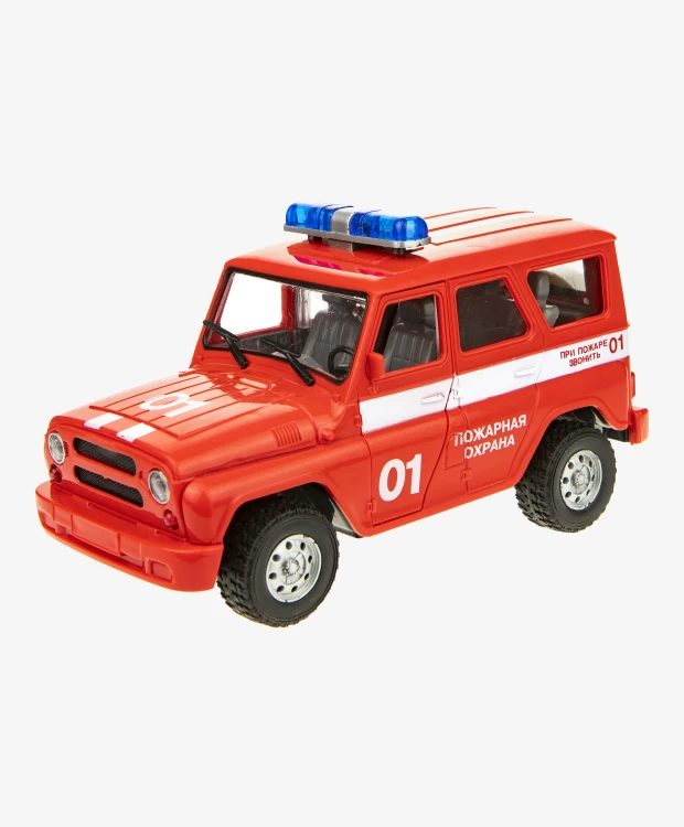 Машина пожарной охраны PlaySmart инерционная