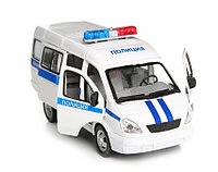Play Smart Автопарк инерционная машина со светом и звуком милиция