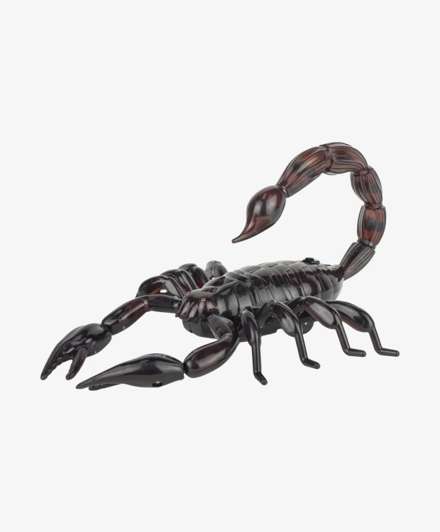 Игрушка 1TOY Робо-Скорпион на ИК управлении коричневый интерактивная игрушка 1toy гигантская сколопендра на ик управлении т16446