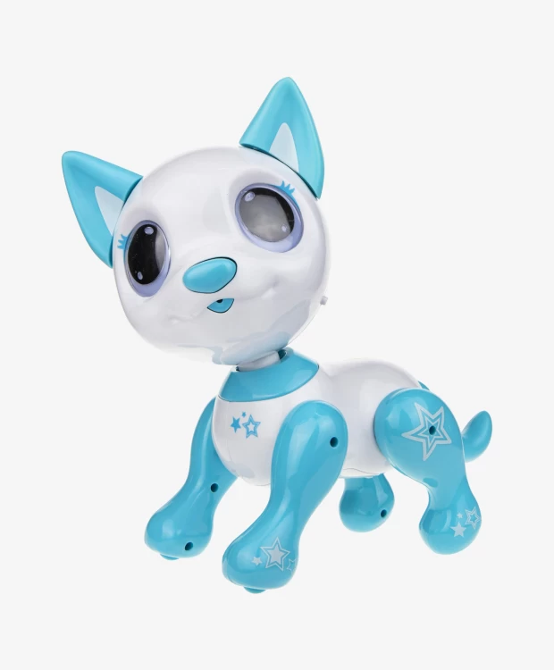 Интерактивная игрушка 1TOY Робо-пес белый интерактивная игрушка 1toy робо пес розовый