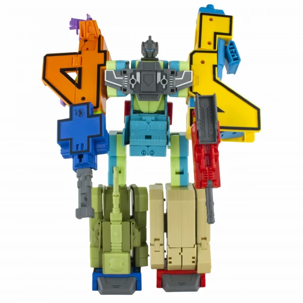 

1toy Трансботы L "ВДВ: Ударный батальон", набор, 5 цифр и 5 знаков