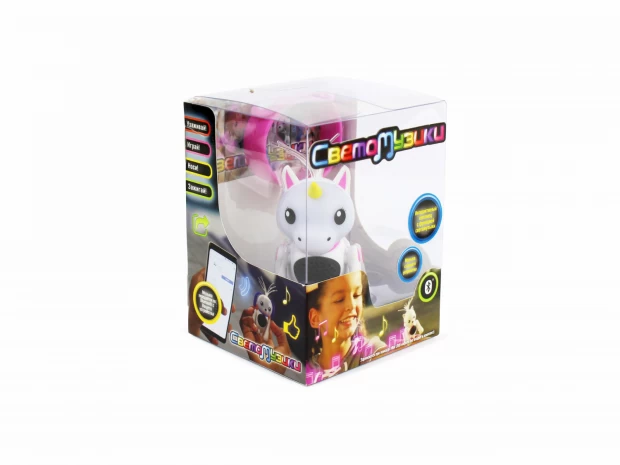 1Toy Светомузики интерактивный Единорог со звуком