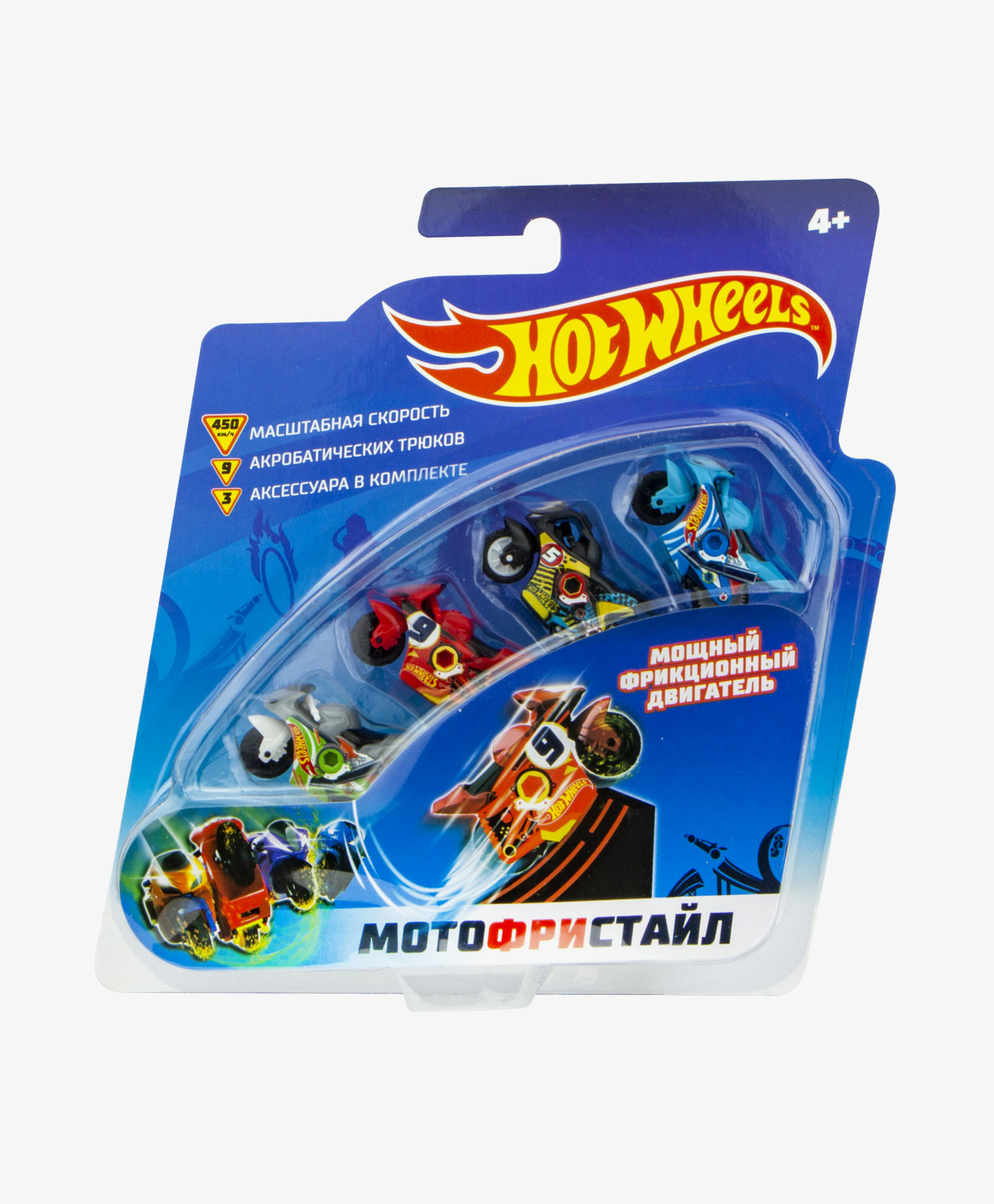 

Трек Hot Wheels Мотофристайл для трюков, Т16719