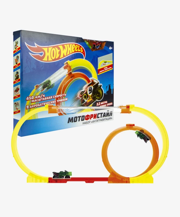 Трек Hot Wheels Мотофристайл для трюков