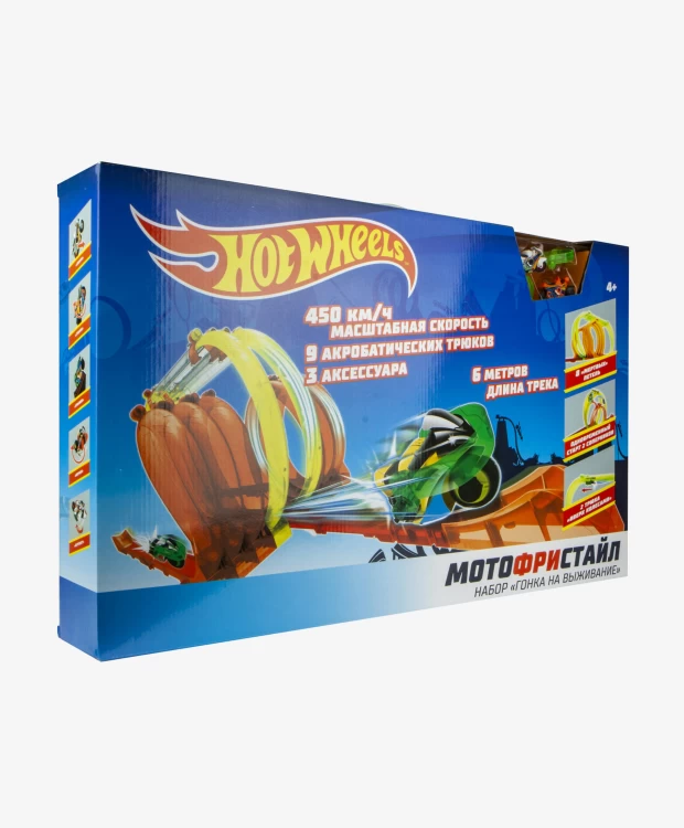Трек Hot Wheels Мотофристайл для трюков