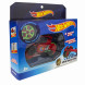 Hot Wheels Spin Racer "Огненный Фантом" (пуск. механизм с диском, 12 см, коробка, красный)