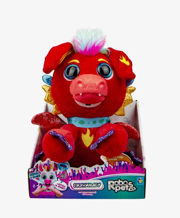 Интерактивная игрушка 1TOY Дракон Сид