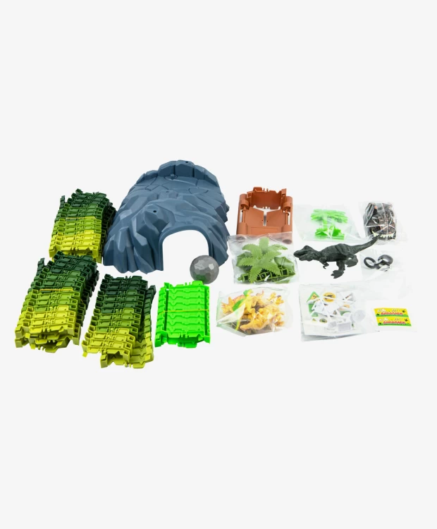 фото Игровой набор 1toy гибкий трек динопарк