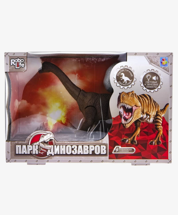 Интерактивная игрушка 1TOY Робо-Брахиозавр