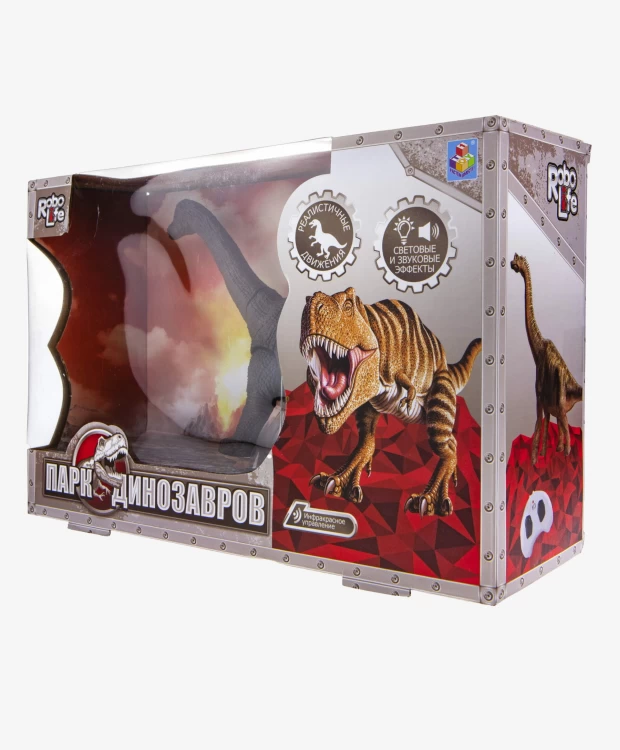 Интерактивная игрушка 1TOY Робо-Брахиозавр