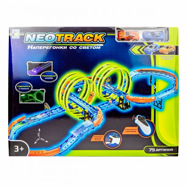 1TOY Neotrack автотрек 79 деталей