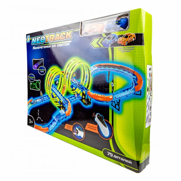 1TOY Neotrack автотрек 79 деталей