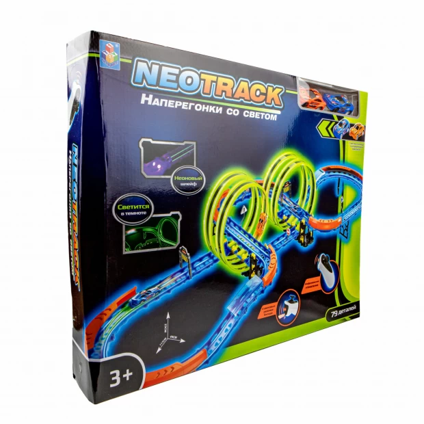 1TOY Neotrack автотрек 79 деталей
