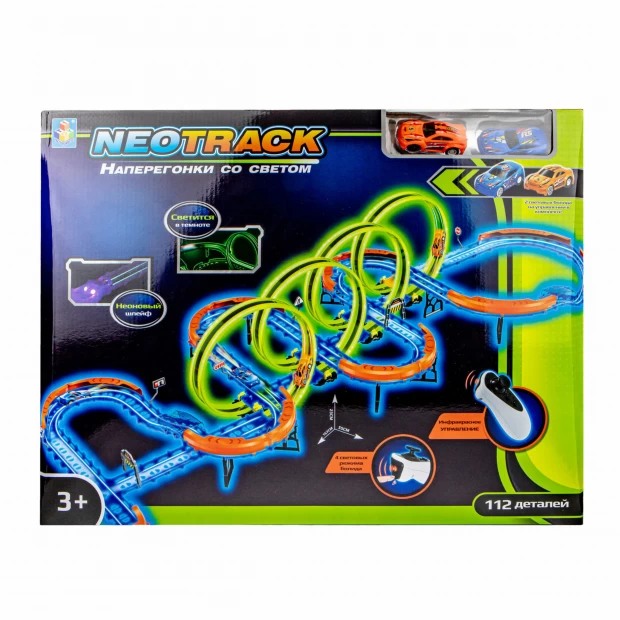 фото 1toy neotrack автотрек 112 деталей