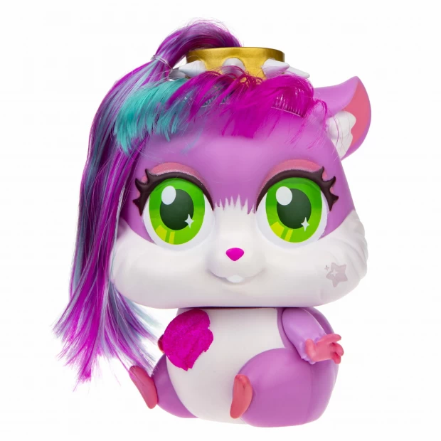 фото 1toy игровой набор стильные питомцы хомячок хлоя с "растущими" волосами