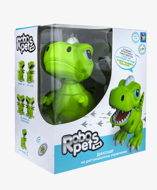 Интерактивная игрушка 1TOY Динозавр Т-РЕКС