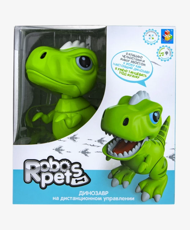Интерактивная игрушка 1TOY Динозавр Т-РЕКС