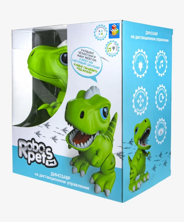 Интерактивная игрушка 1TOY Динозавр Т-РЕКС