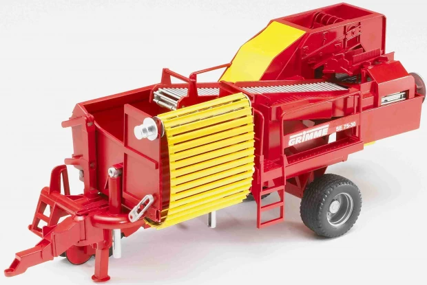 Bruder Картофелеуборочный комбайн Grimme SE 75-30 с картофелем