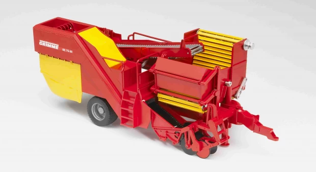 Bruder Картофелеуборочный комбайн Grimme SE 75-30 с картофелем