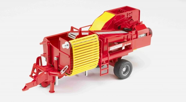 Bruder Картофелеуборочный комбайн Grimme SE 75-30 с картофелем