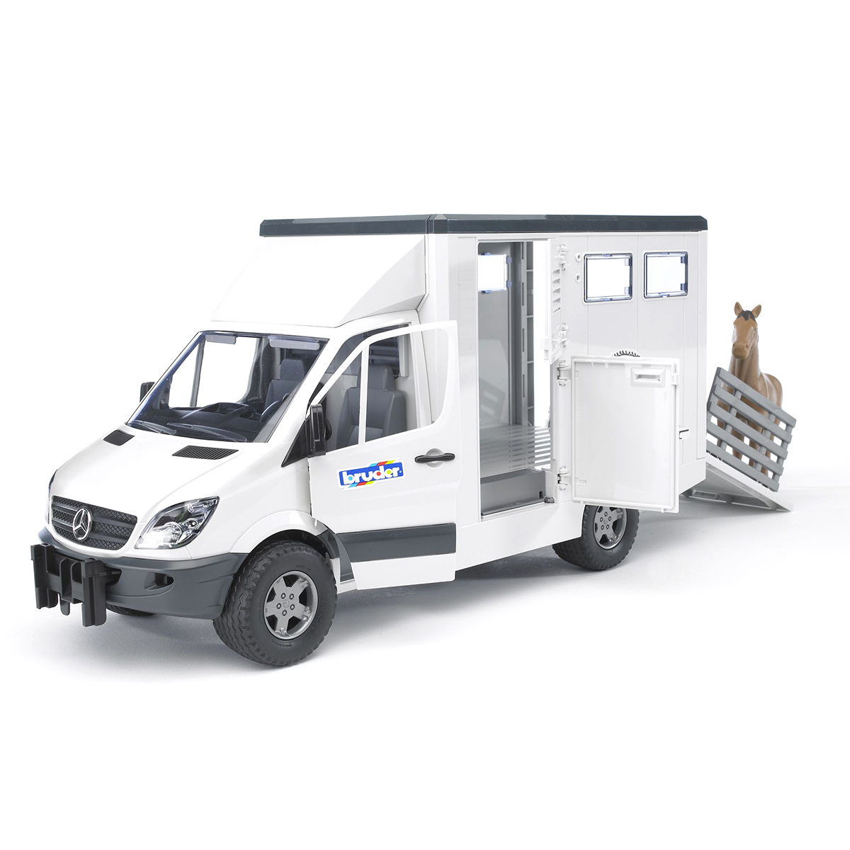 

Bruder фургон с лошадью Mercedes-Benz Sprinter, 02-533