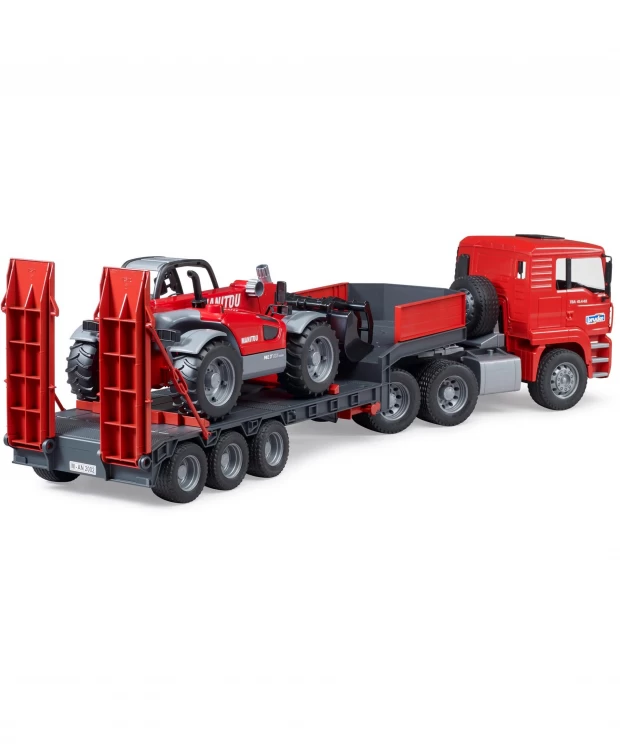 Bruder Грузовик MAN с погрузчиком Manitou - купить по цене 15 293 ₽ 02 ...
