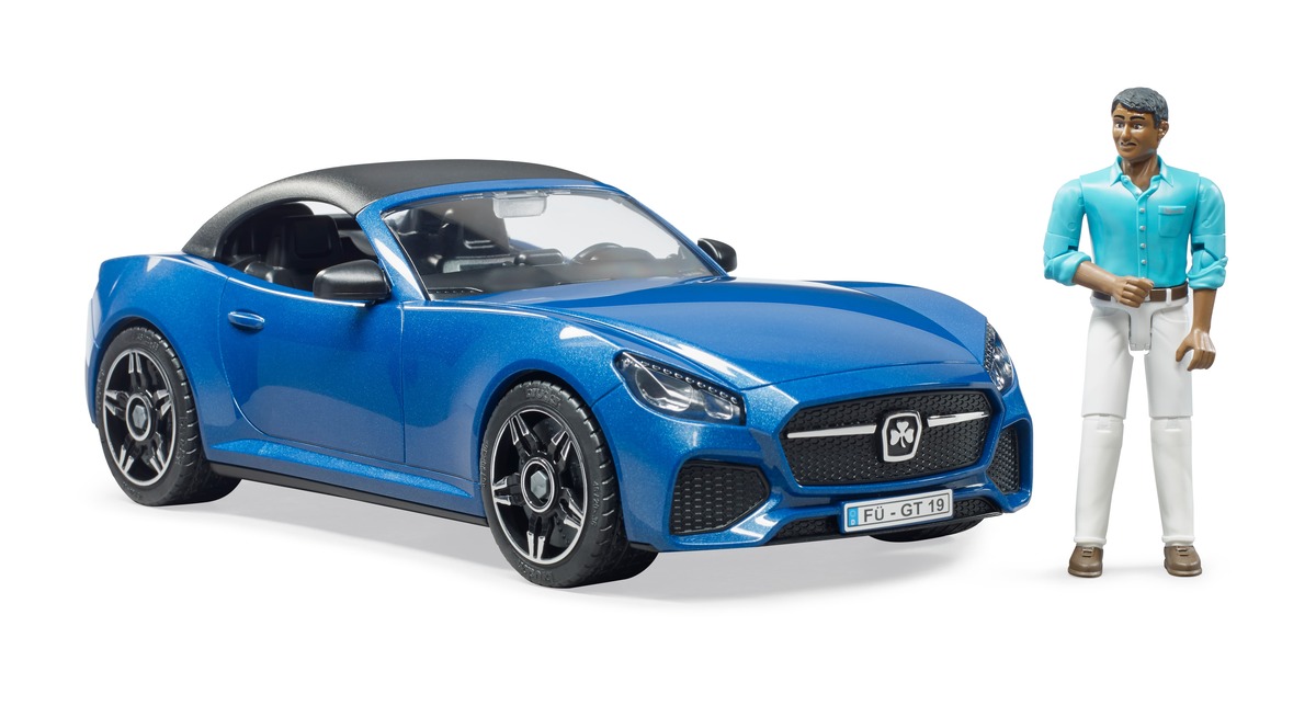

Bruder Спортивный автомобиль Roadster c водителем, 03-481
