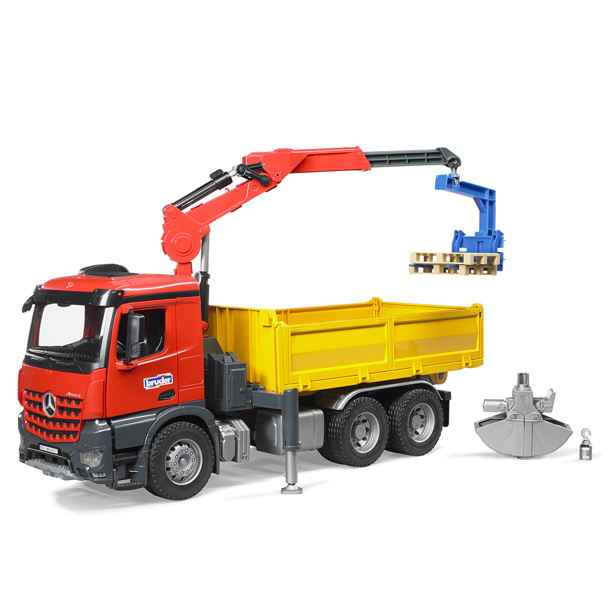 

Bruder Грузовик с краном Mercedes-Benz, 03-651