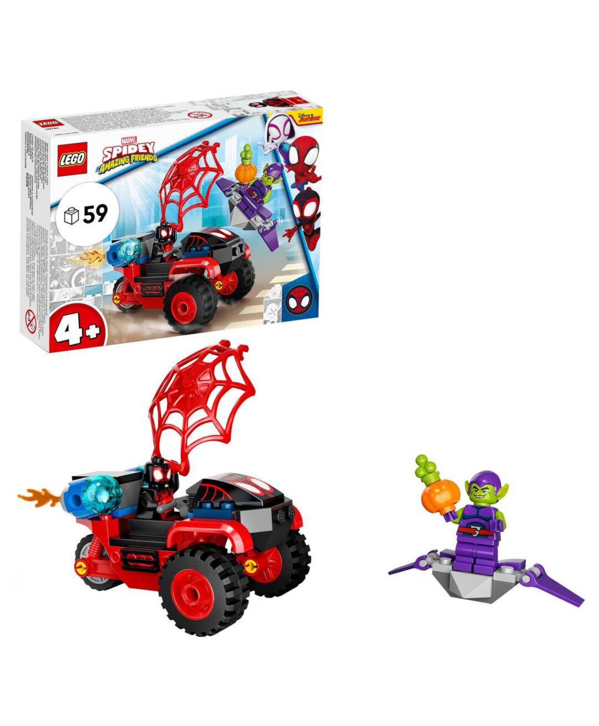 

LEGO Spidey Конструктор Майлз Моралес: техно-трайк Человека-Паука, 10781-1
