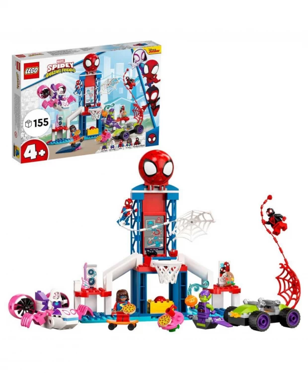 LEGO Spidey Конструктор Вечеринка в штабе Человека-Паука