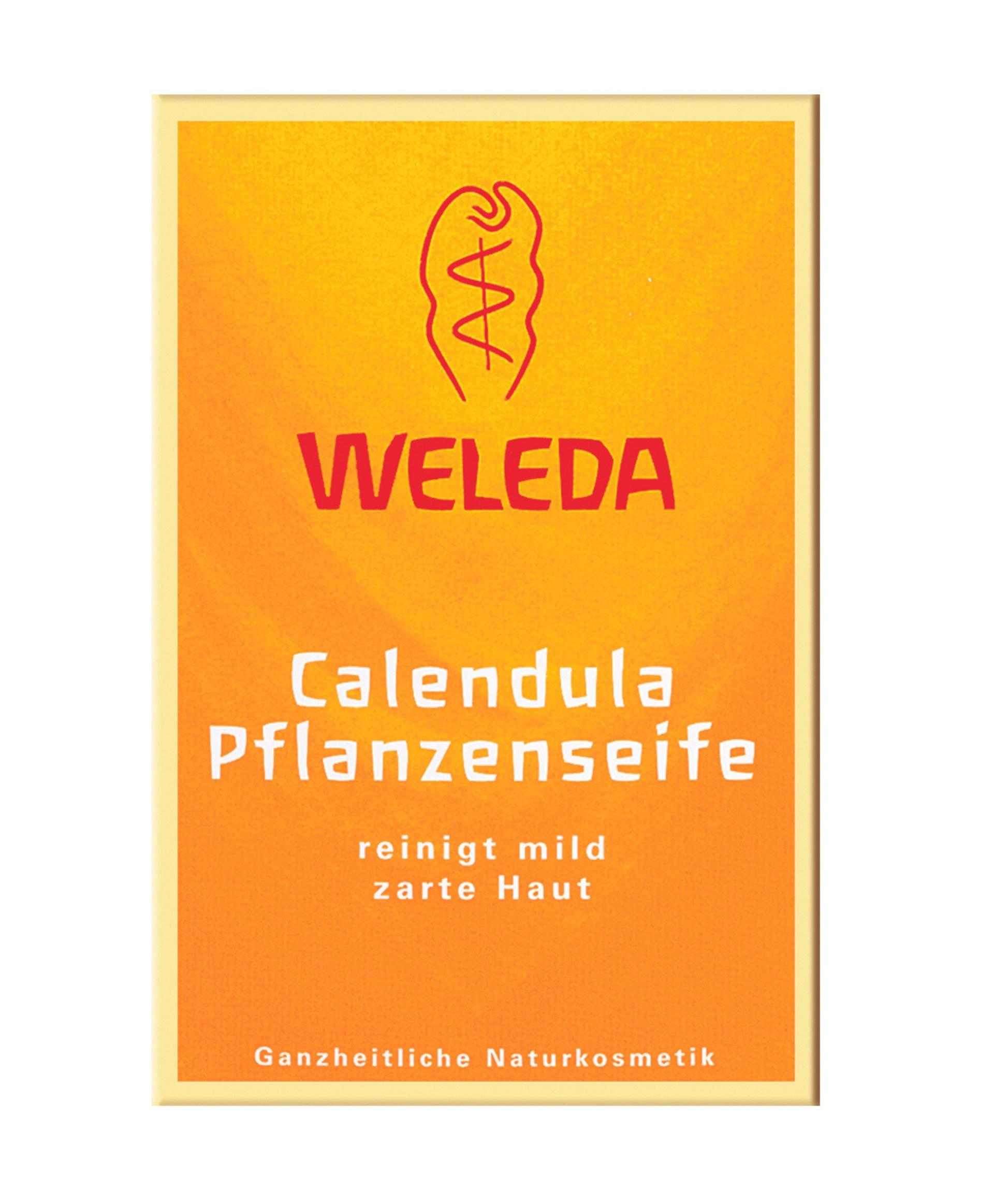 Weleda Растительное детское мыло с календулой 100 г