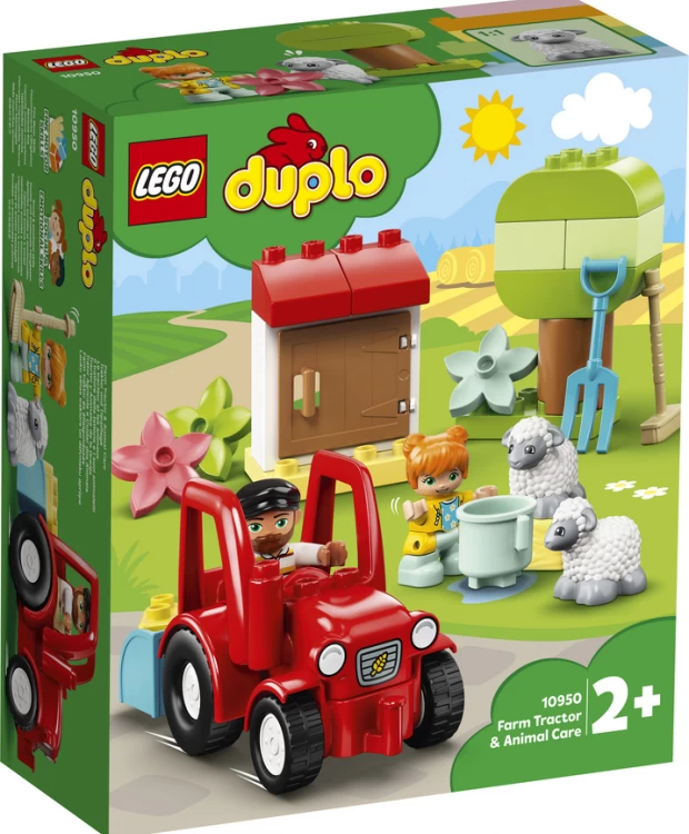 

LEGO DUPLO Конструктор "Фермерский трактор и животные"