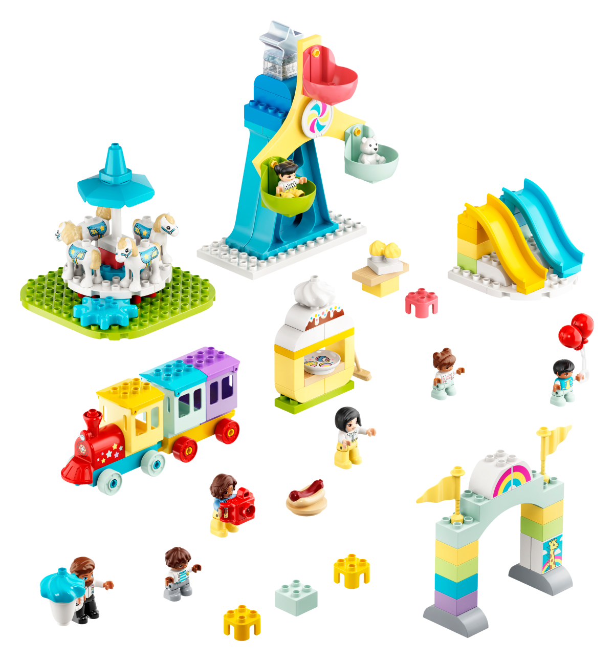LEGO DUPLO Конструктор "Парк развлечений" 10956 - фото 2