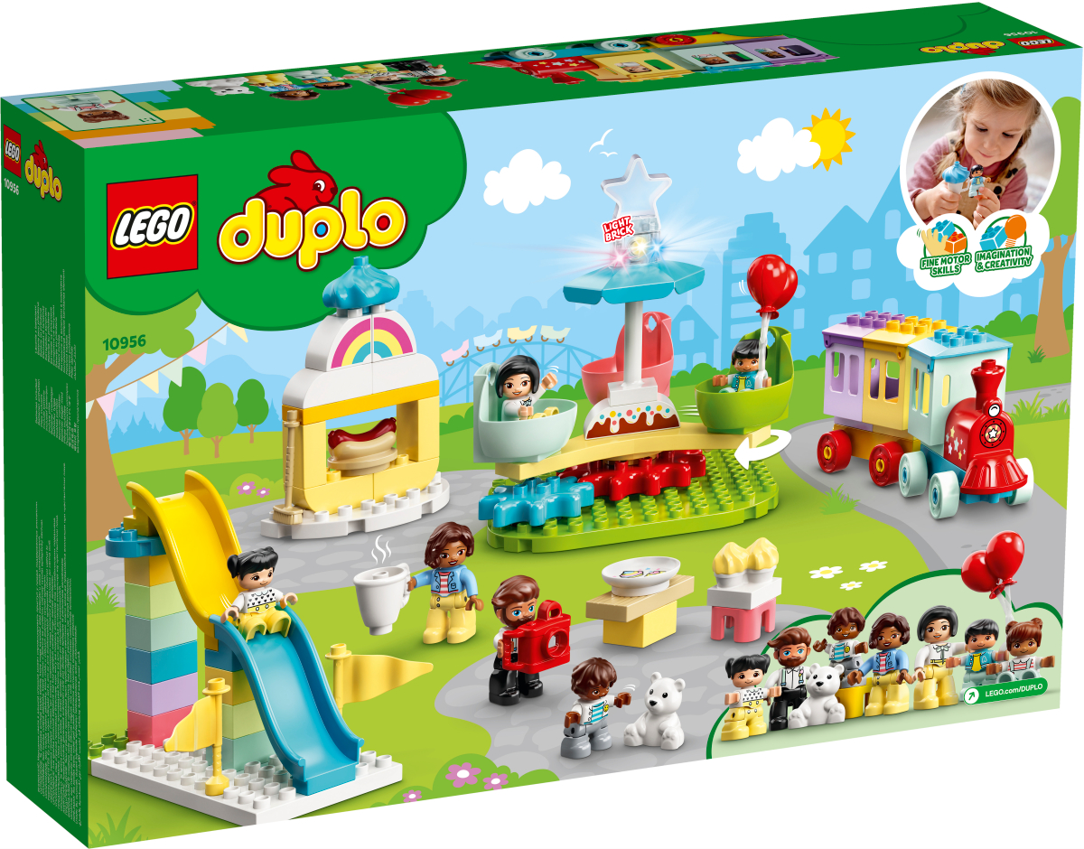 LEGO DUPLO Конструктор "Парк развлечений" 10956 - фото 4