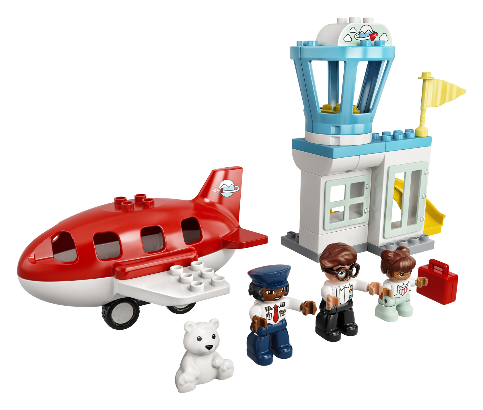 LEGO DUPLO Конструктор "Самолет и аэропорт" 10961 - фото 4