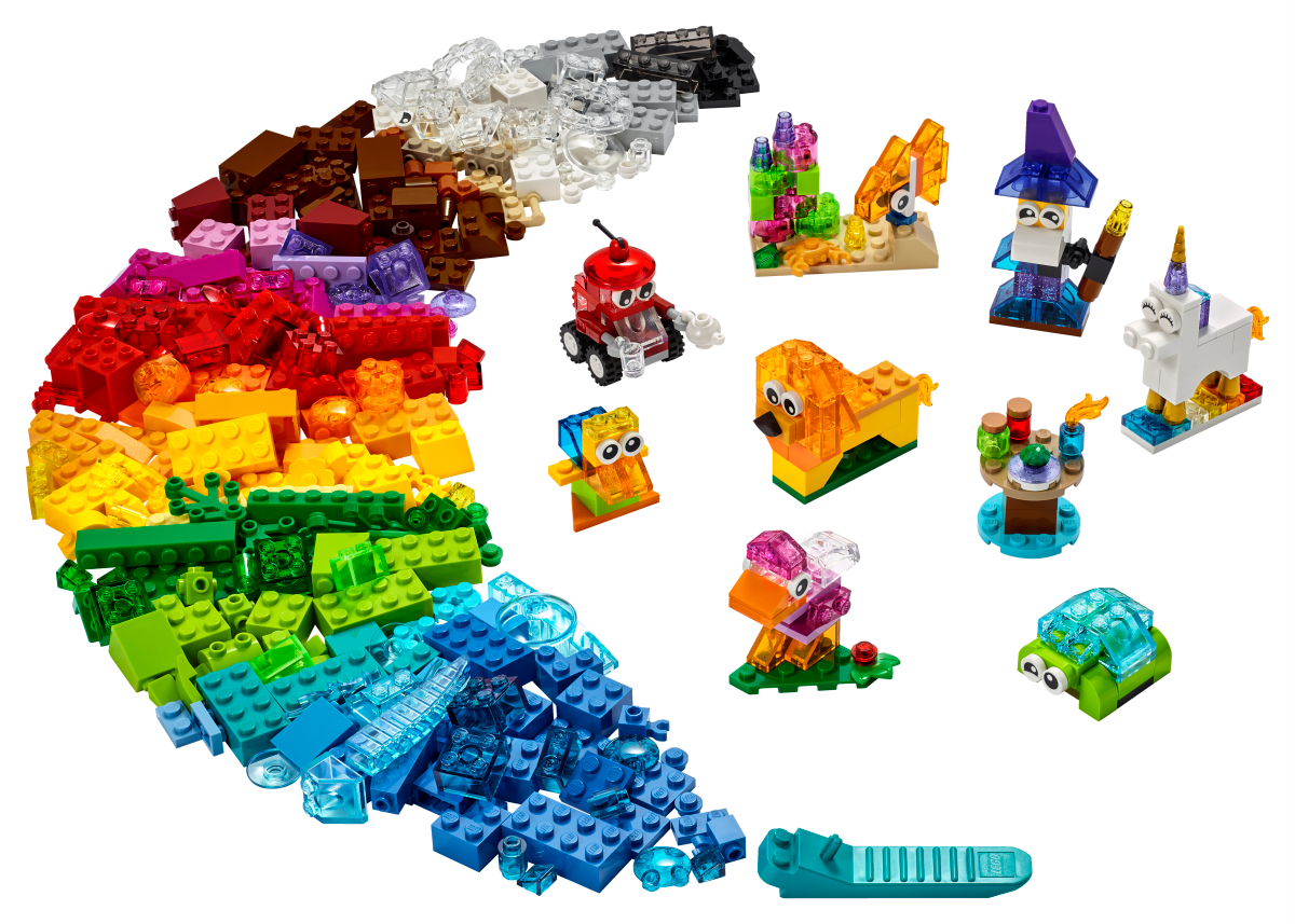 LEGO CLASSIC Конструктор "Прозрачные кубики" 11013 - фото 2