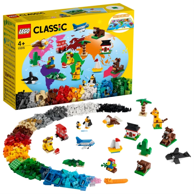 LEGO CLASSIC Конструктор Вокруг света цена и фото