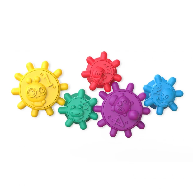 Развивающая игрушка Разноцветные шестеренки