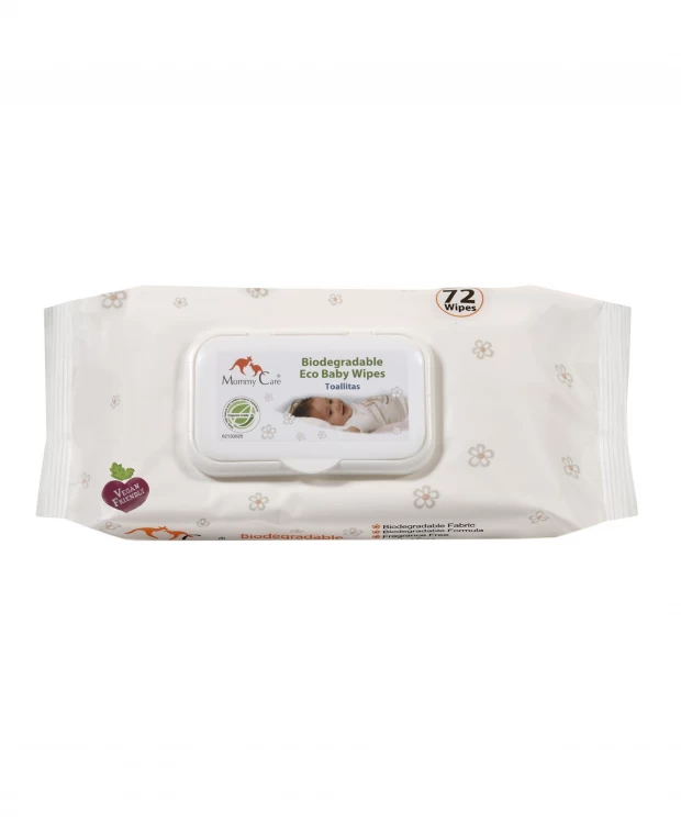 Mommy Care Органические детские влажные салфетки 0+, 72 шт