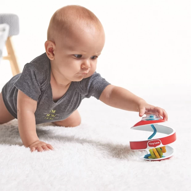 фото Развивающая игрушка для малышей чудо-шар красный tiny love